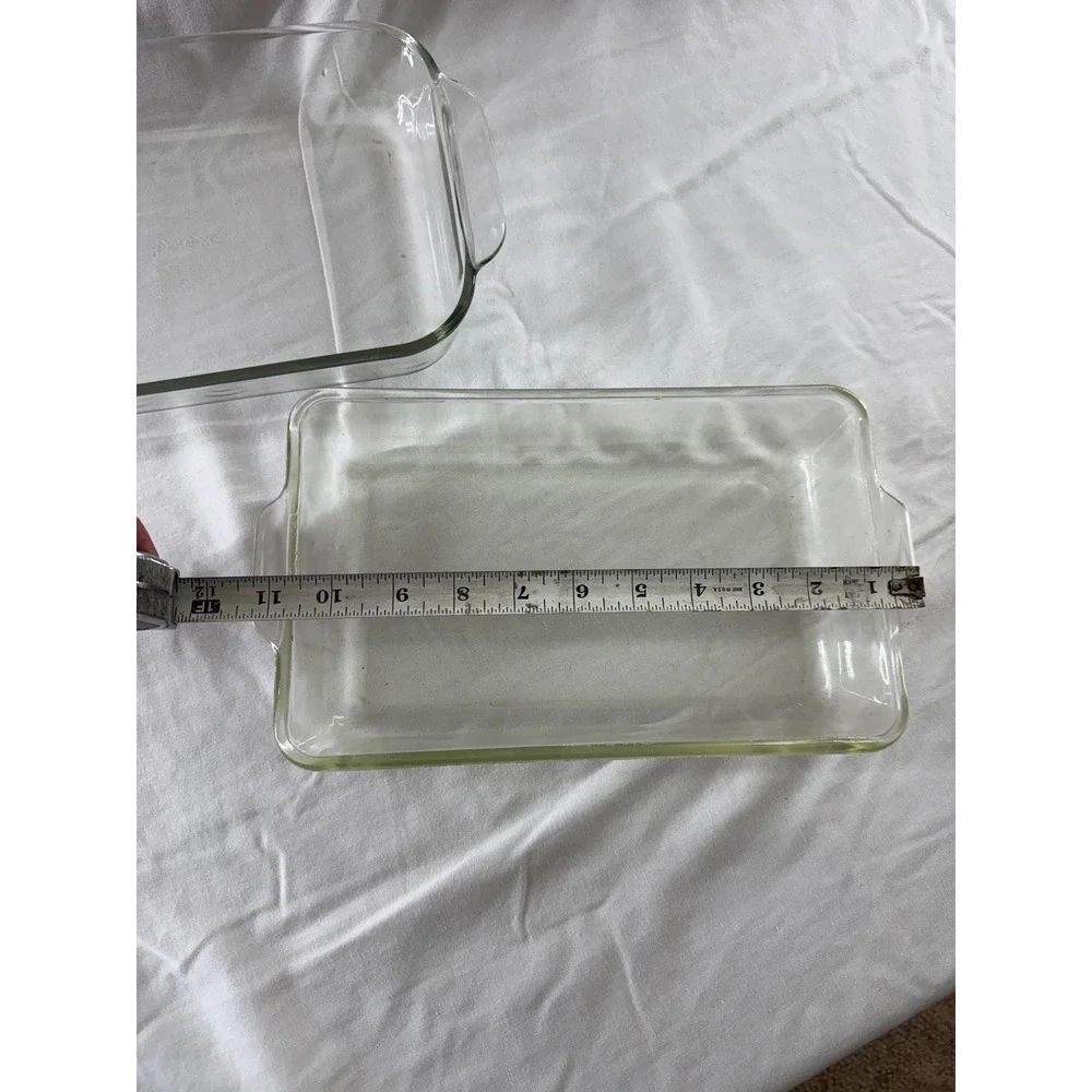 Pyrex vintage clear